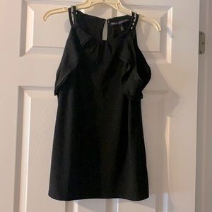 White House Black Market Size small black blouse